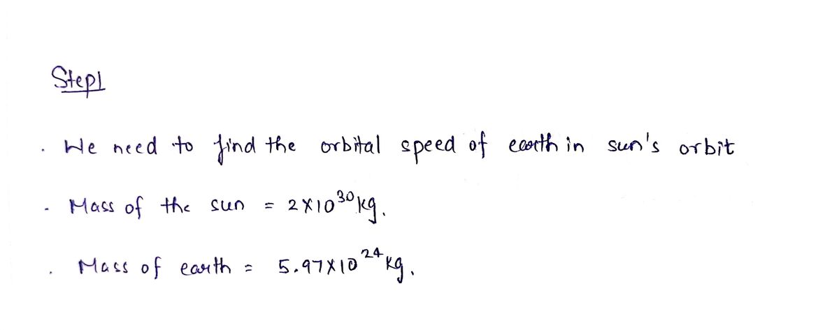 Physics homework question answer, step 1, image 1